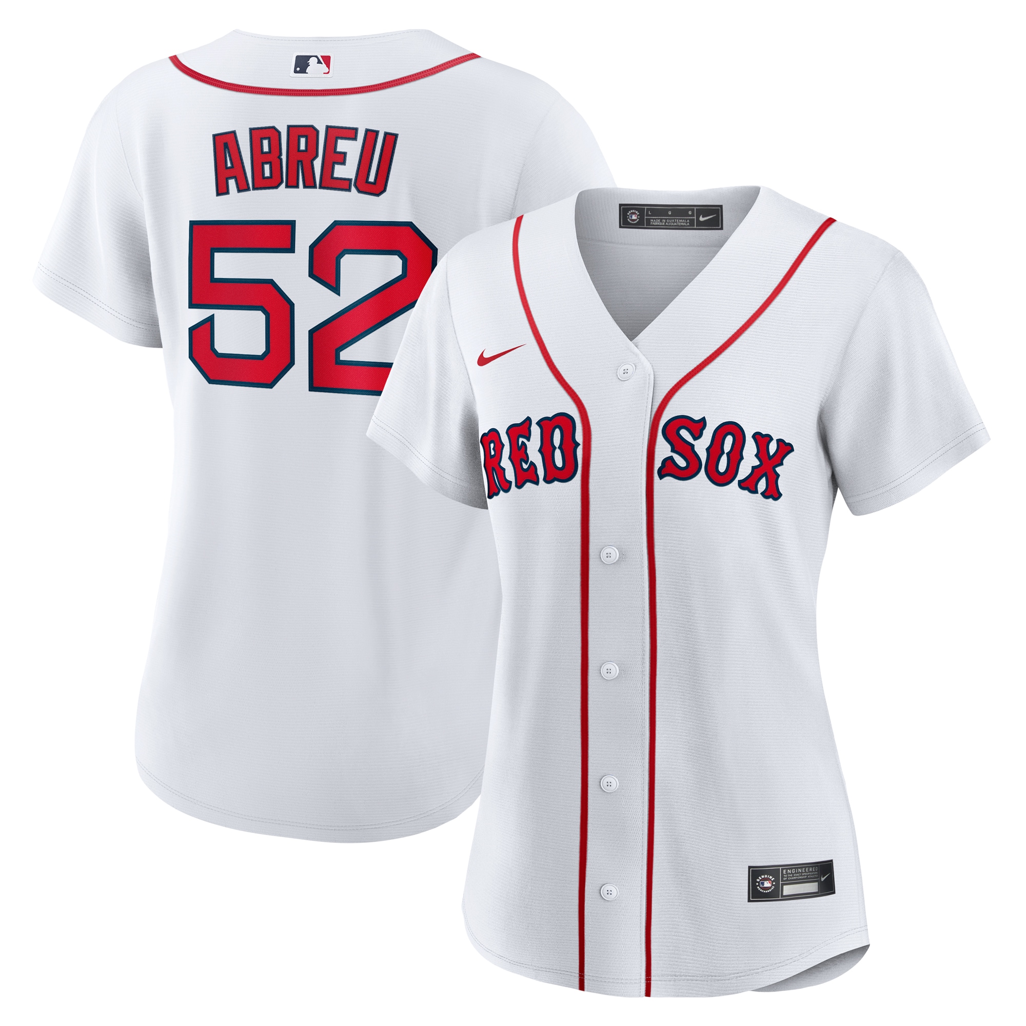 Wilyer Abreu Boston Red Sox Women's Home Jersey - White