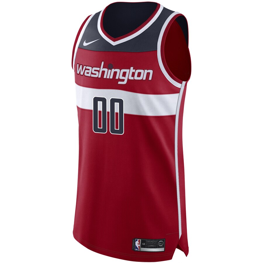 Alternative view of Wizards Maroon Custom Jersey - Nike Wizards Maroon Jersey - Custom