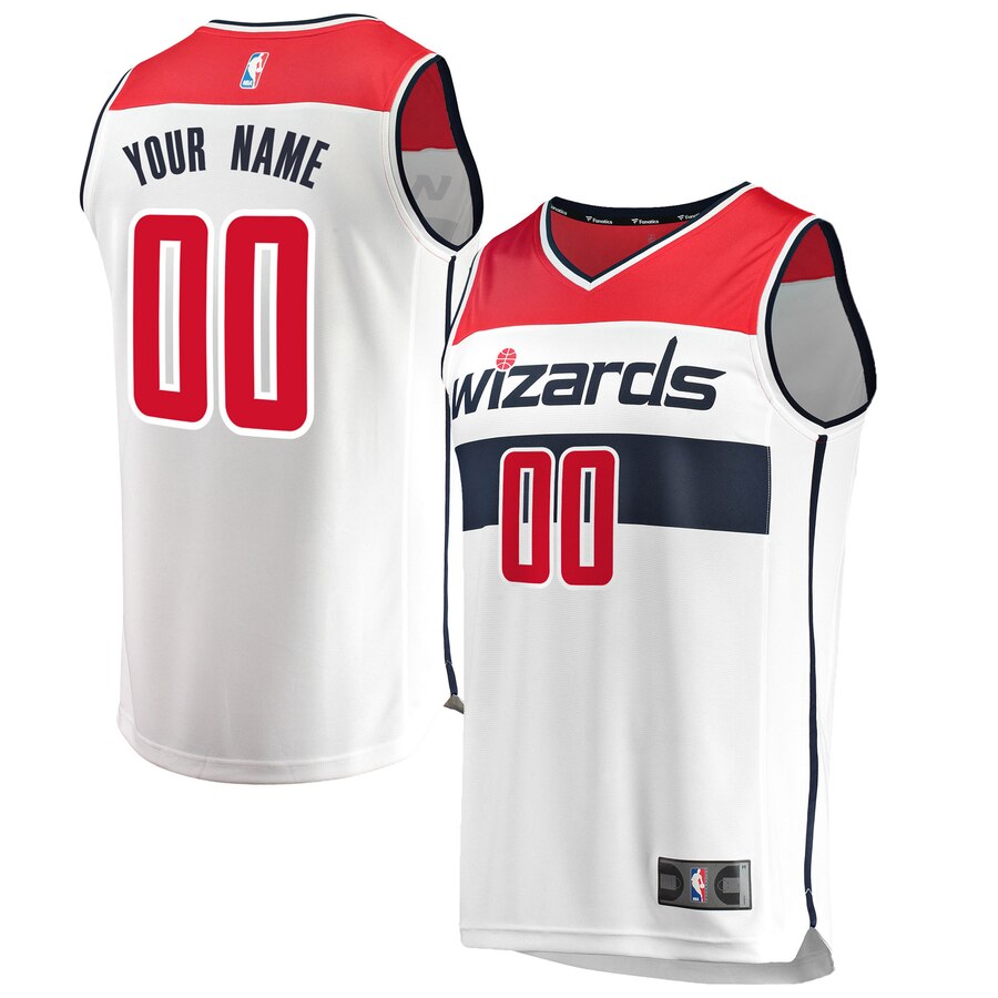 Wizards White Custom Jersey fanatics - Fanatics Wizards White Jersey