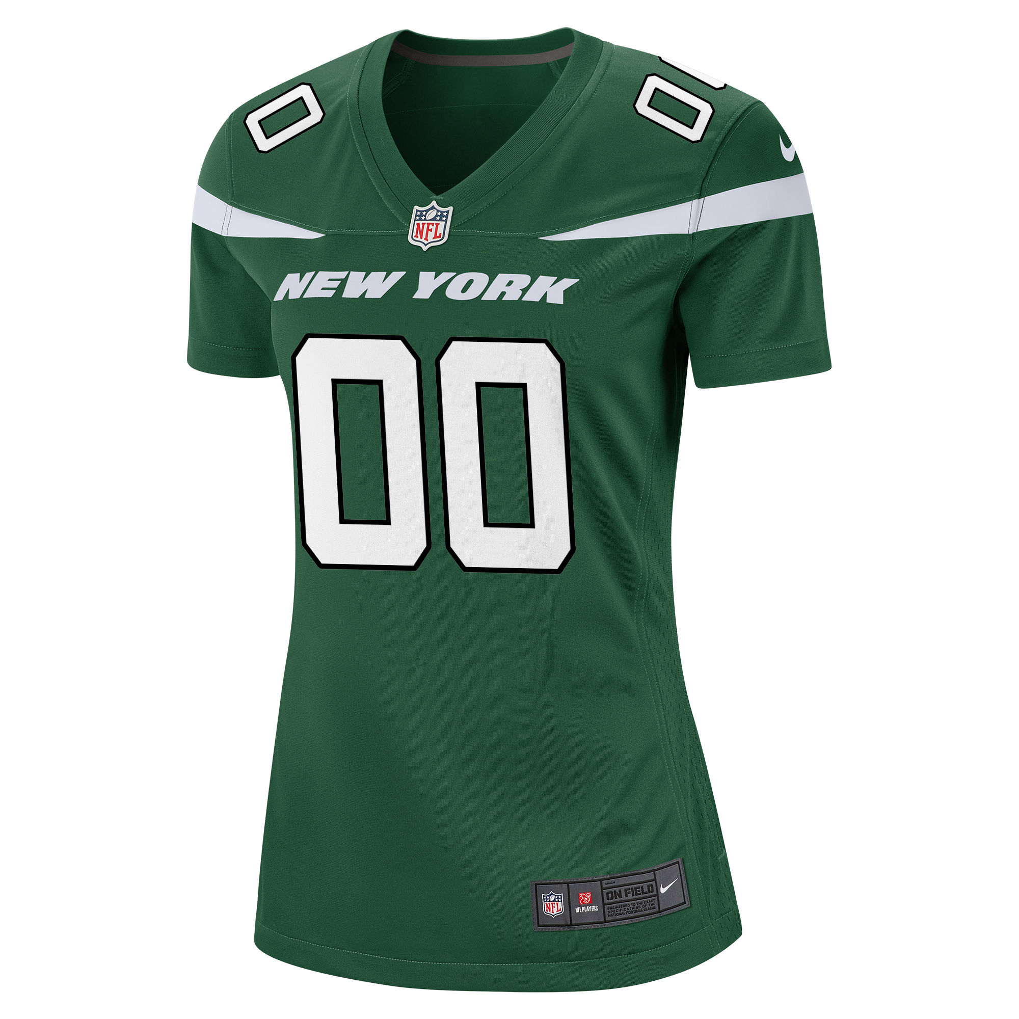 Alternative view of Women’s Jets Green Custom Jersey - Nike - Personalized Style