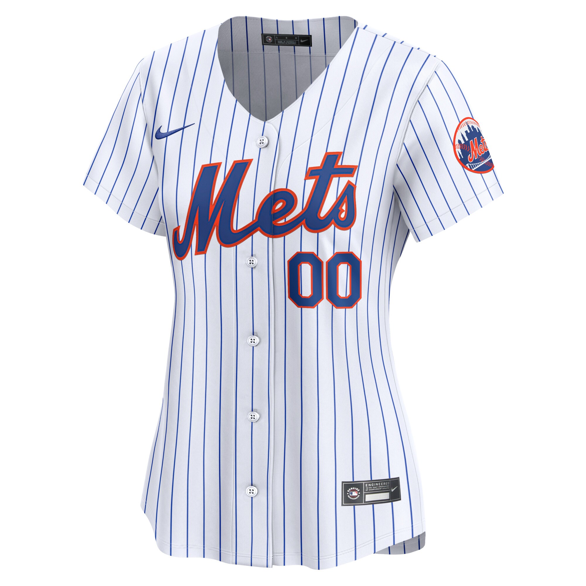 women Nike Mets Pinstripe Jersey - Nike Mets Pinstripe Jersey
