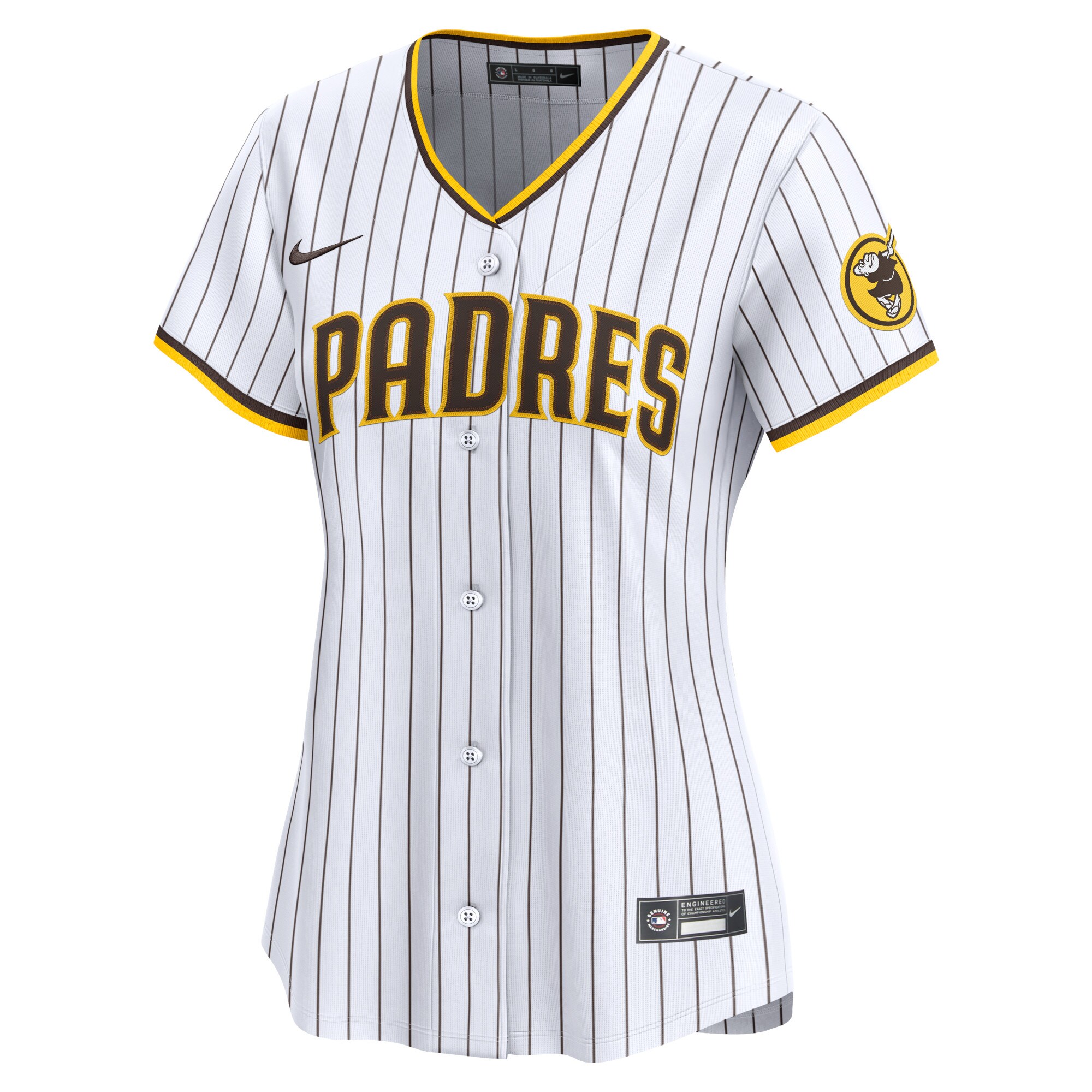 women Nike Padres Pinstripe Jersey - Nike Women’s Padres Pinstripe