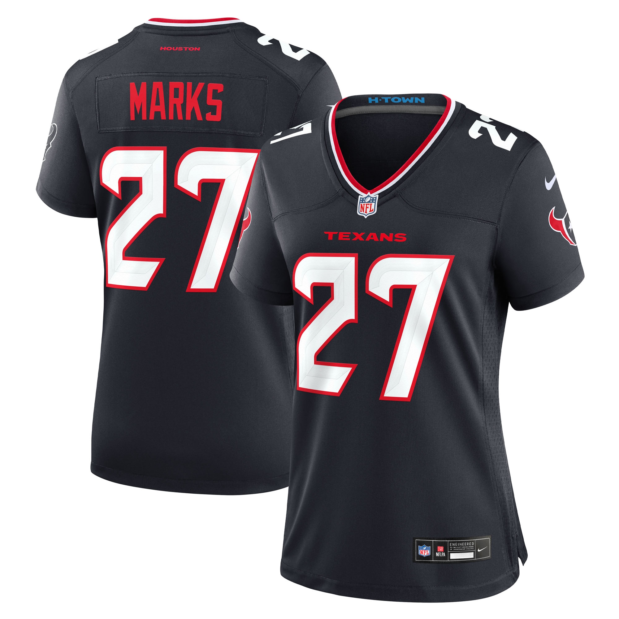 Woody Marks Houston Texans Women's Team Game Jersey - Navy