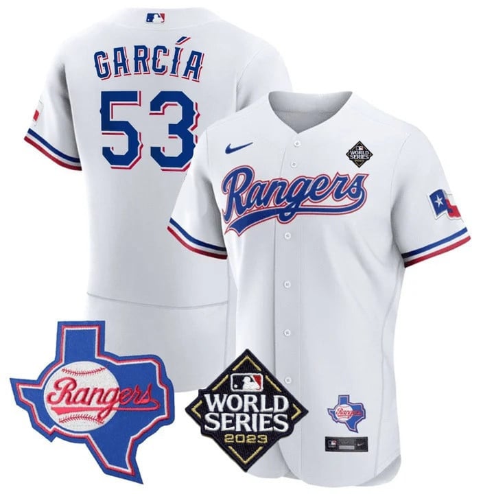 Alternative view of world Scherzer Rangers Gray Jersey - Scherzer Rangers Gray World