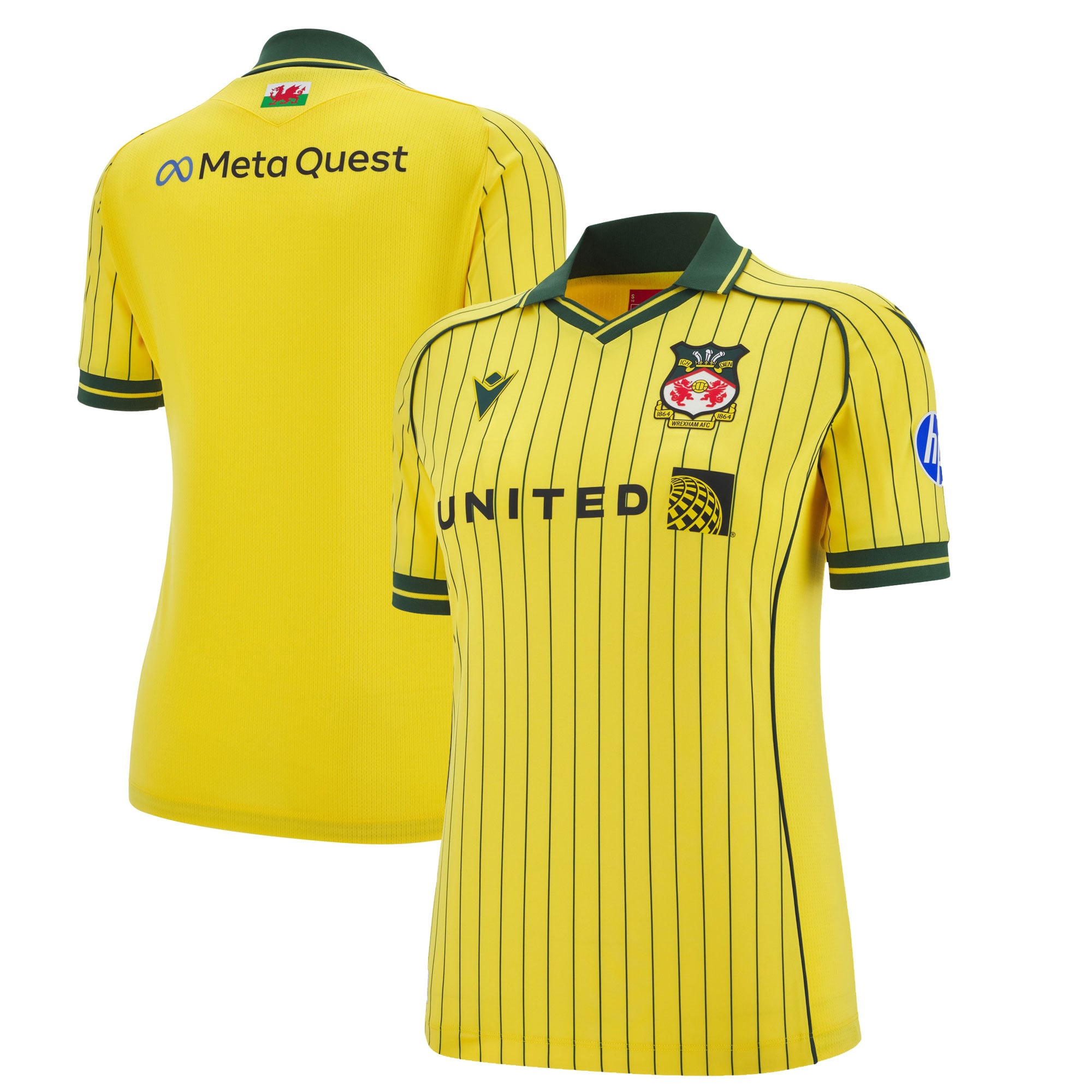 Wrexham Macron Women's 2025/26 Away Jersey