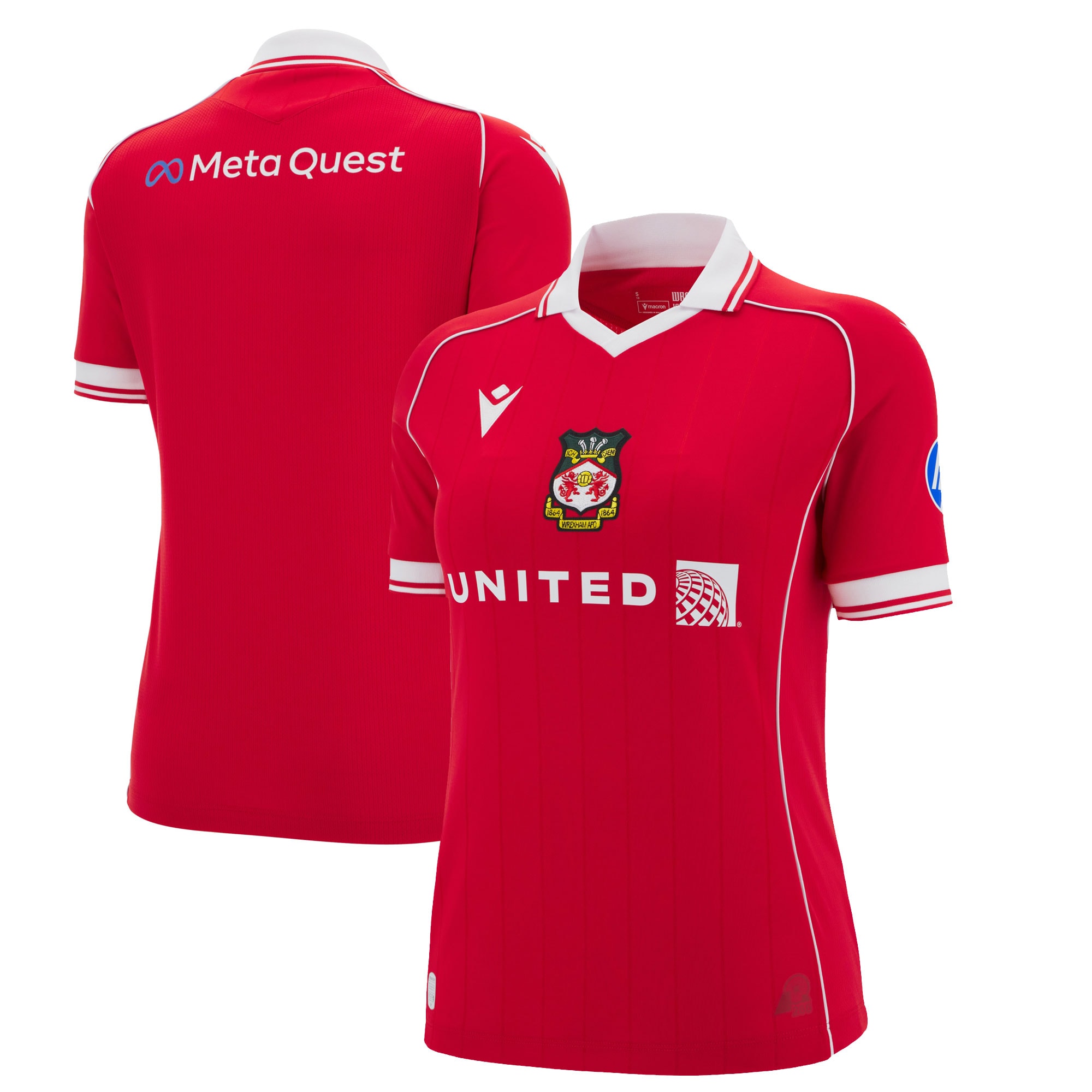 Wrexham Macron Women's 2025/26 Home Jersey