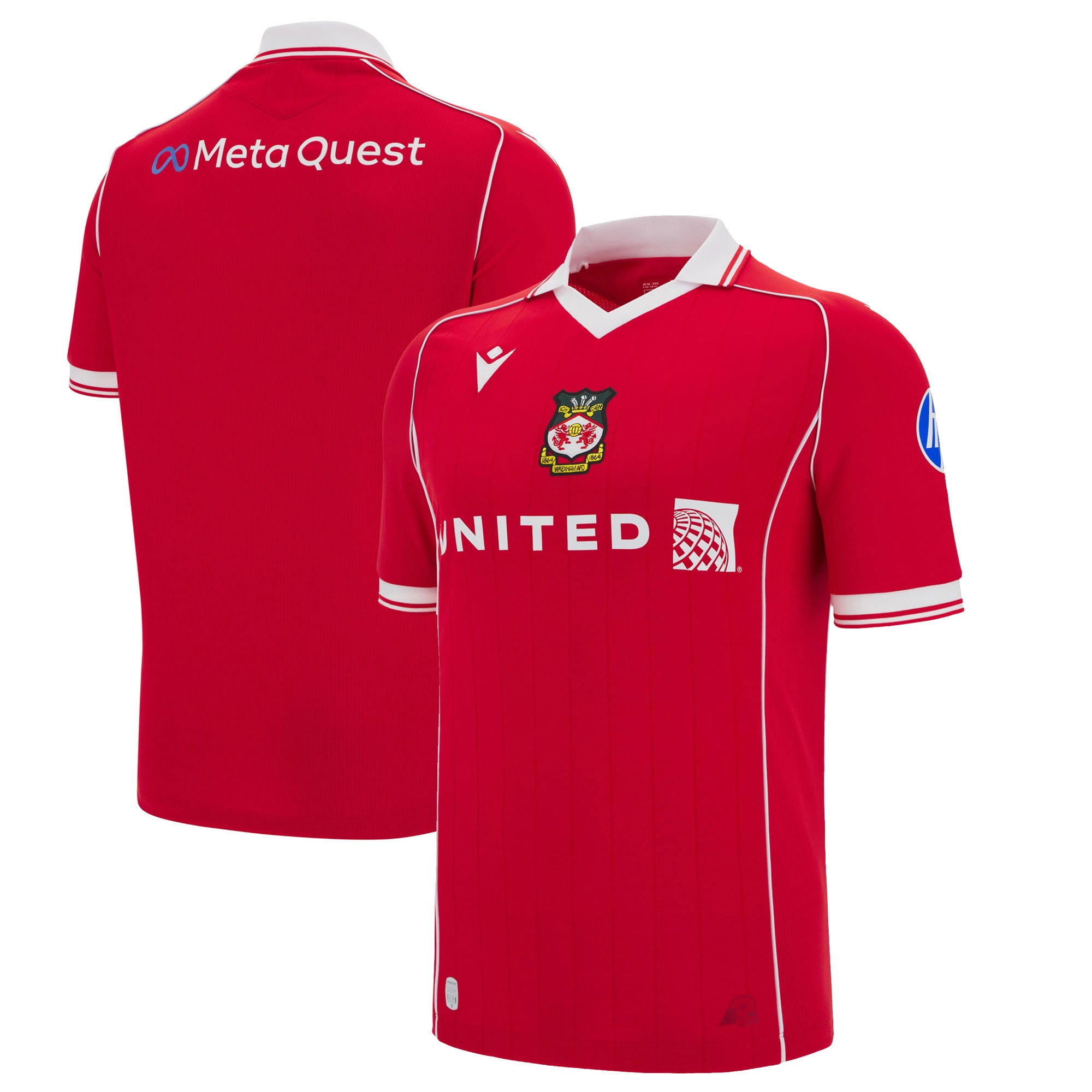 Wrexham Macron Youth 2025/26 Home Jersey