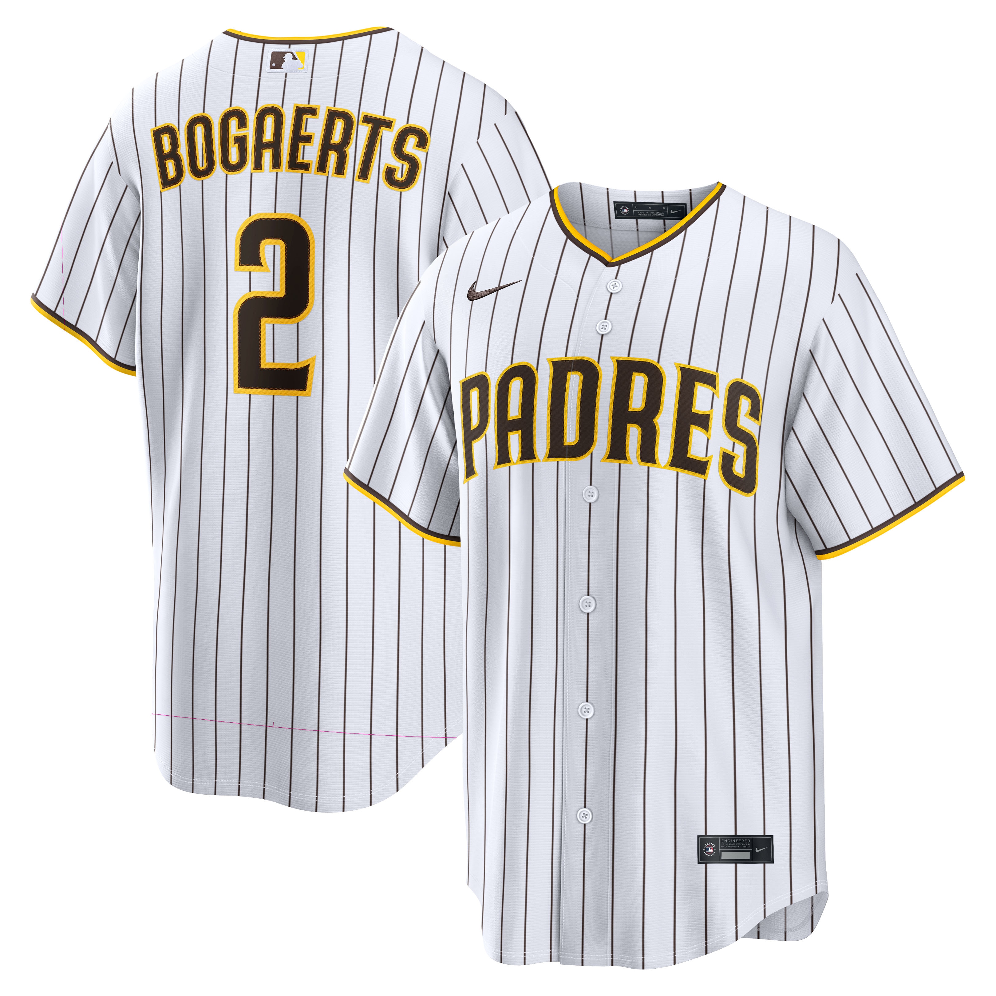 Xander Bogaerts San Diego Padres Home Jersey - White