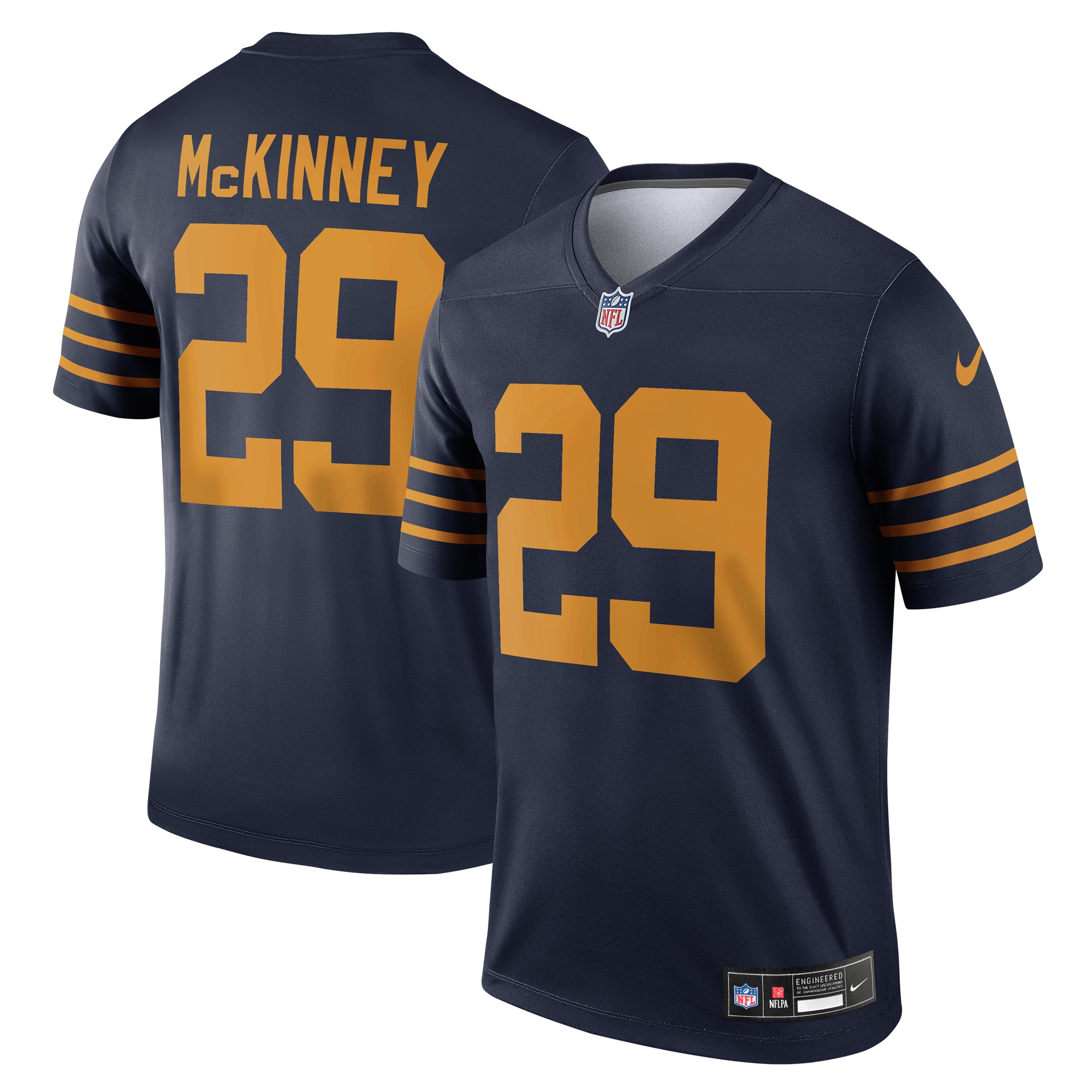 Xavier McKinney Green Bay Packers The 1923 Classic Legend Player Dri-FIT Top - Navy