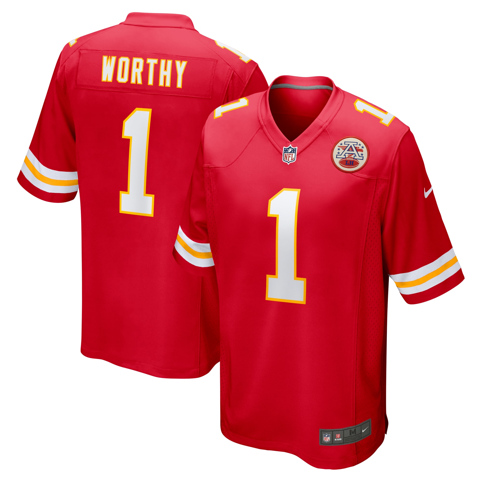 Xavier Worthy Kansas City Chiefs Player Game Jersey - Red