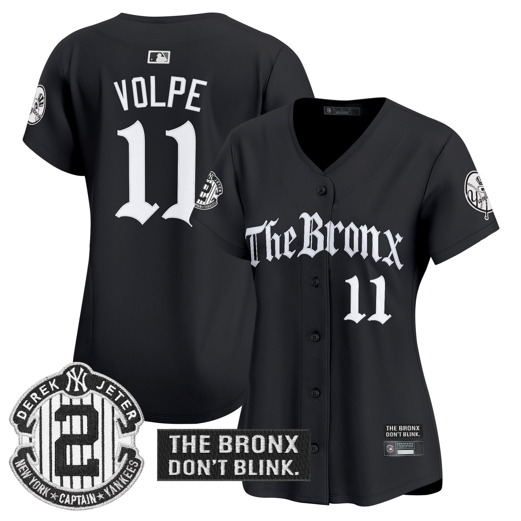 Alternative view of Yankees Judge Bronx Black Jersey - Nike Yankees Judge ‘The Bronx’