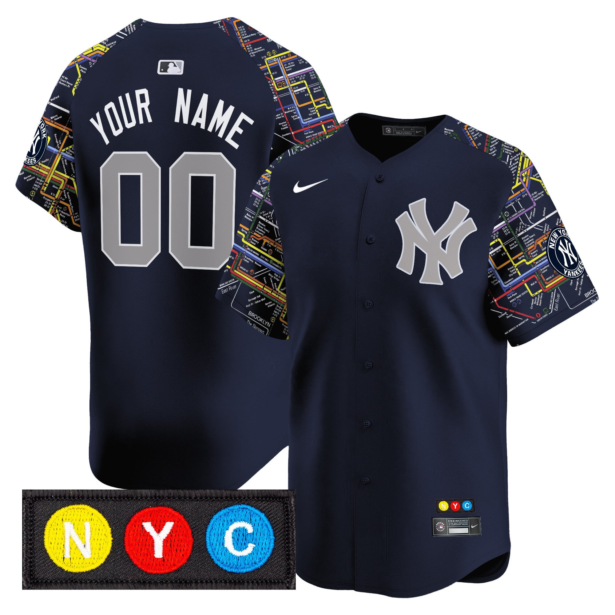 Yankees Subway Series Jersey - Nike - Navy Limited Edition