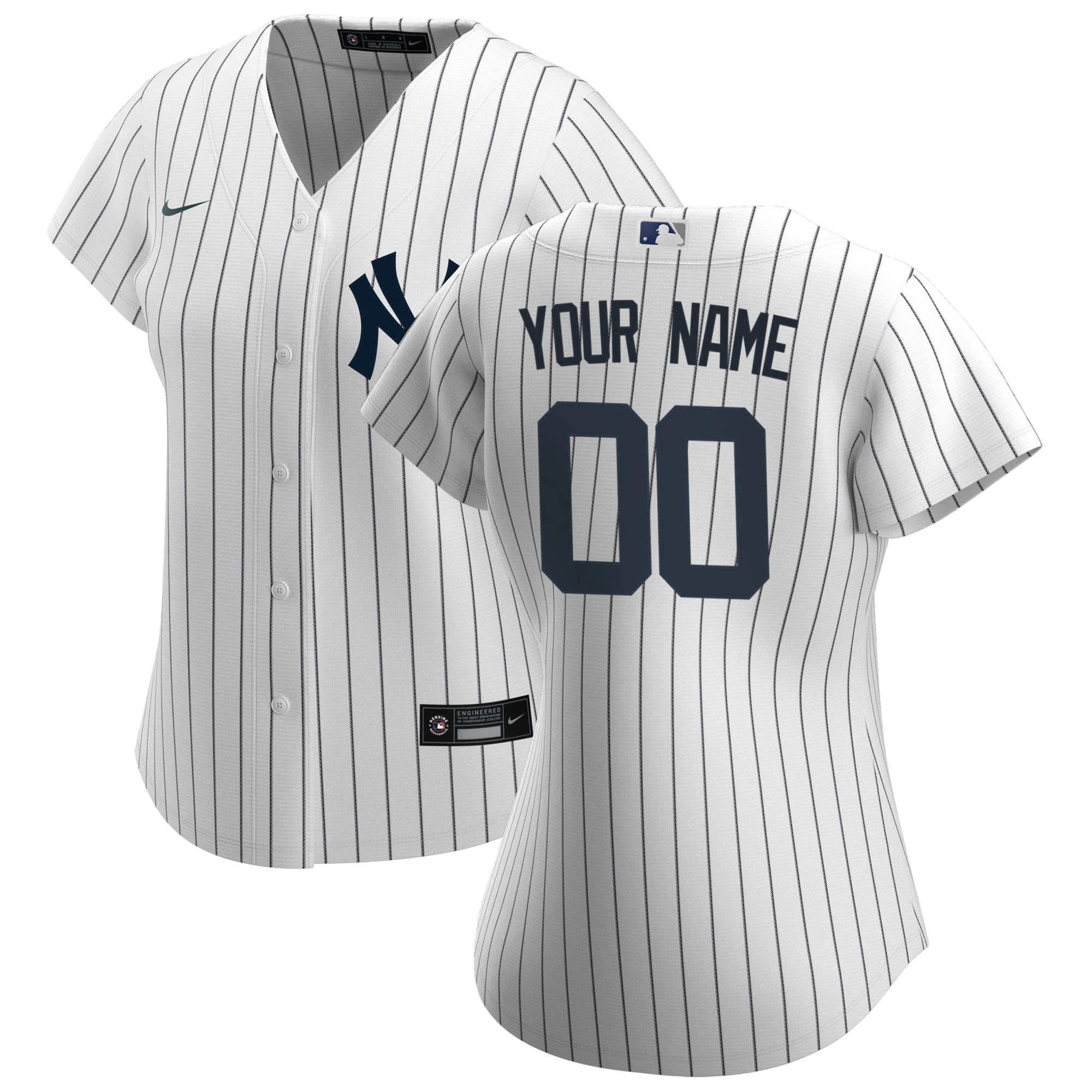 Alternative view of Yankees Women’s Custom Jersey - Nike Yankees Custom Jersey - Women’s