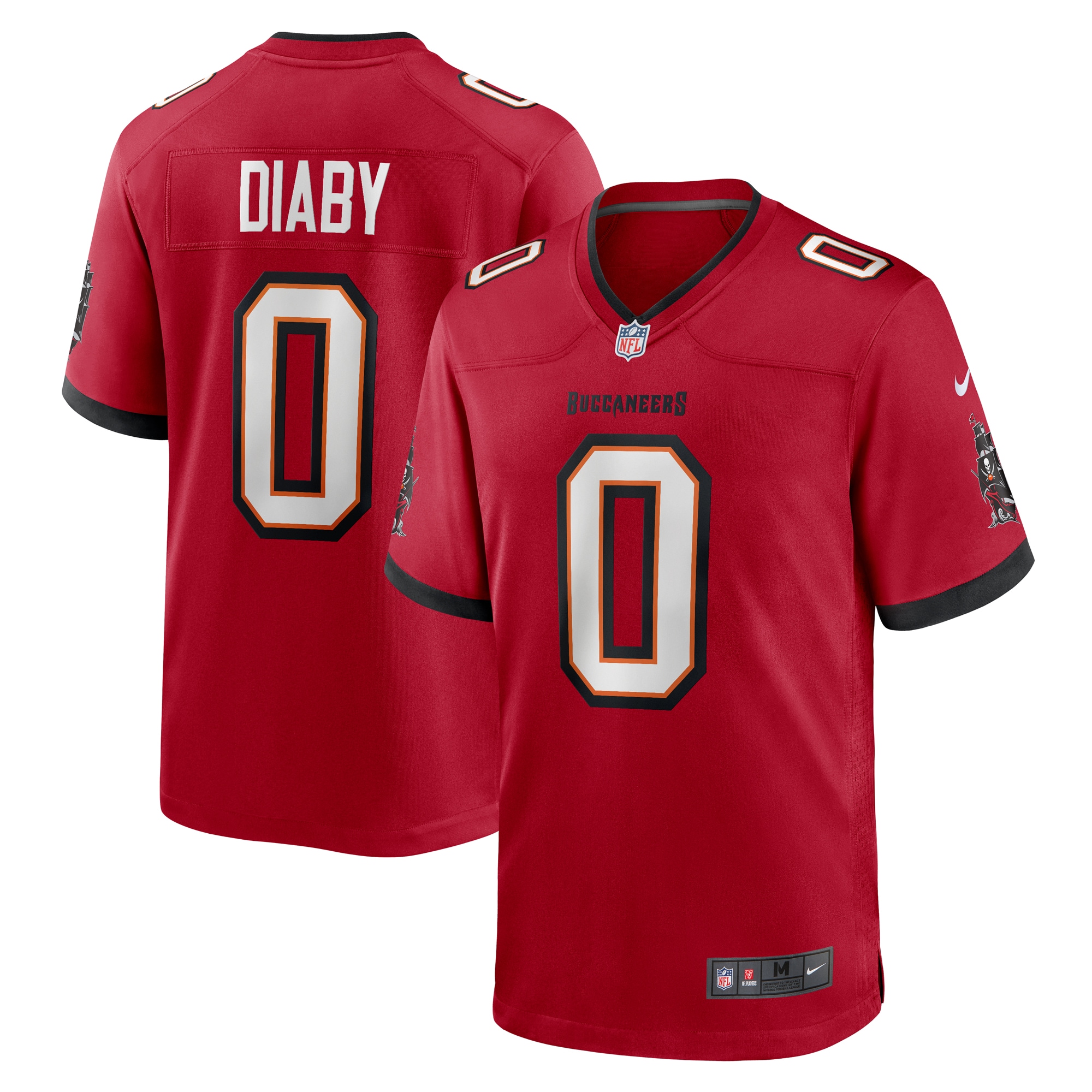 YaYa Diaby Tampa Bay Buccaneers Game Jersey - Red