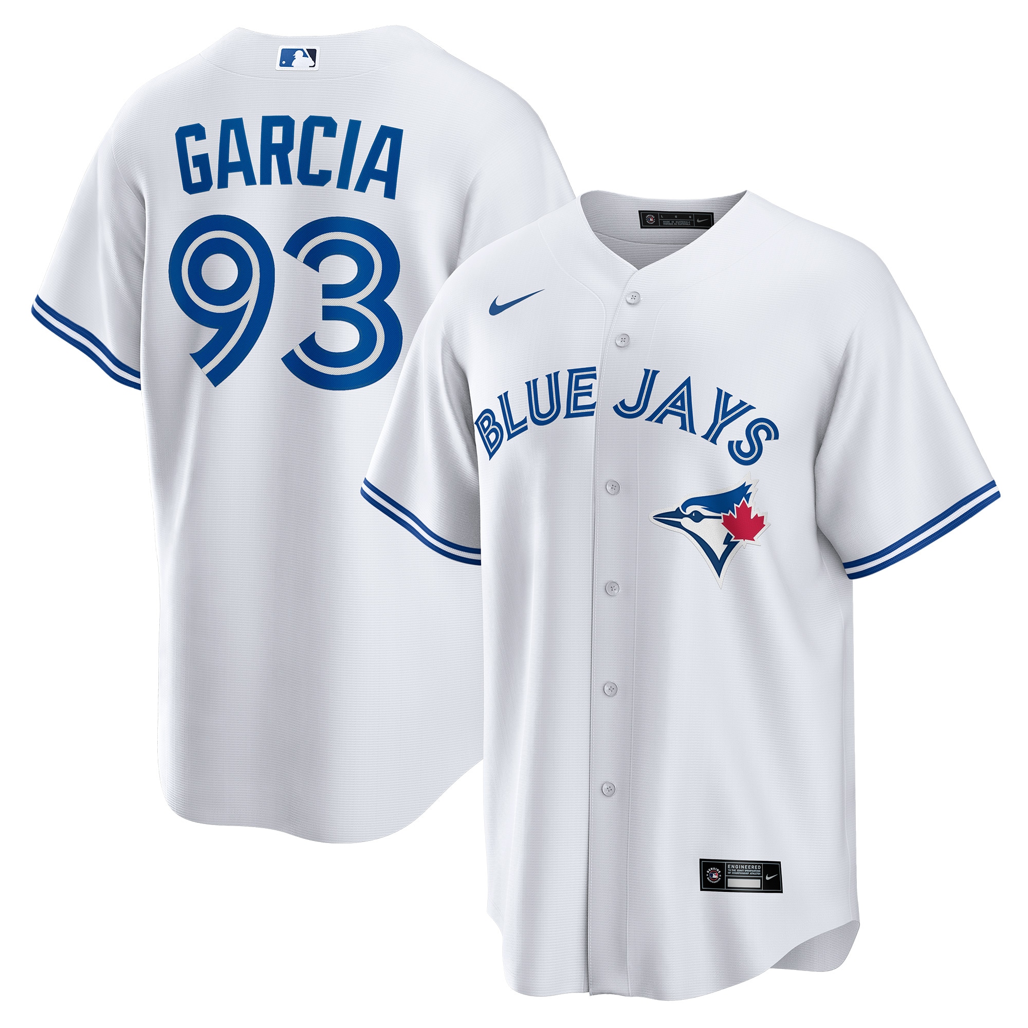 Yimi Garcia Toronto Blue Jays Home Player Jersey - White