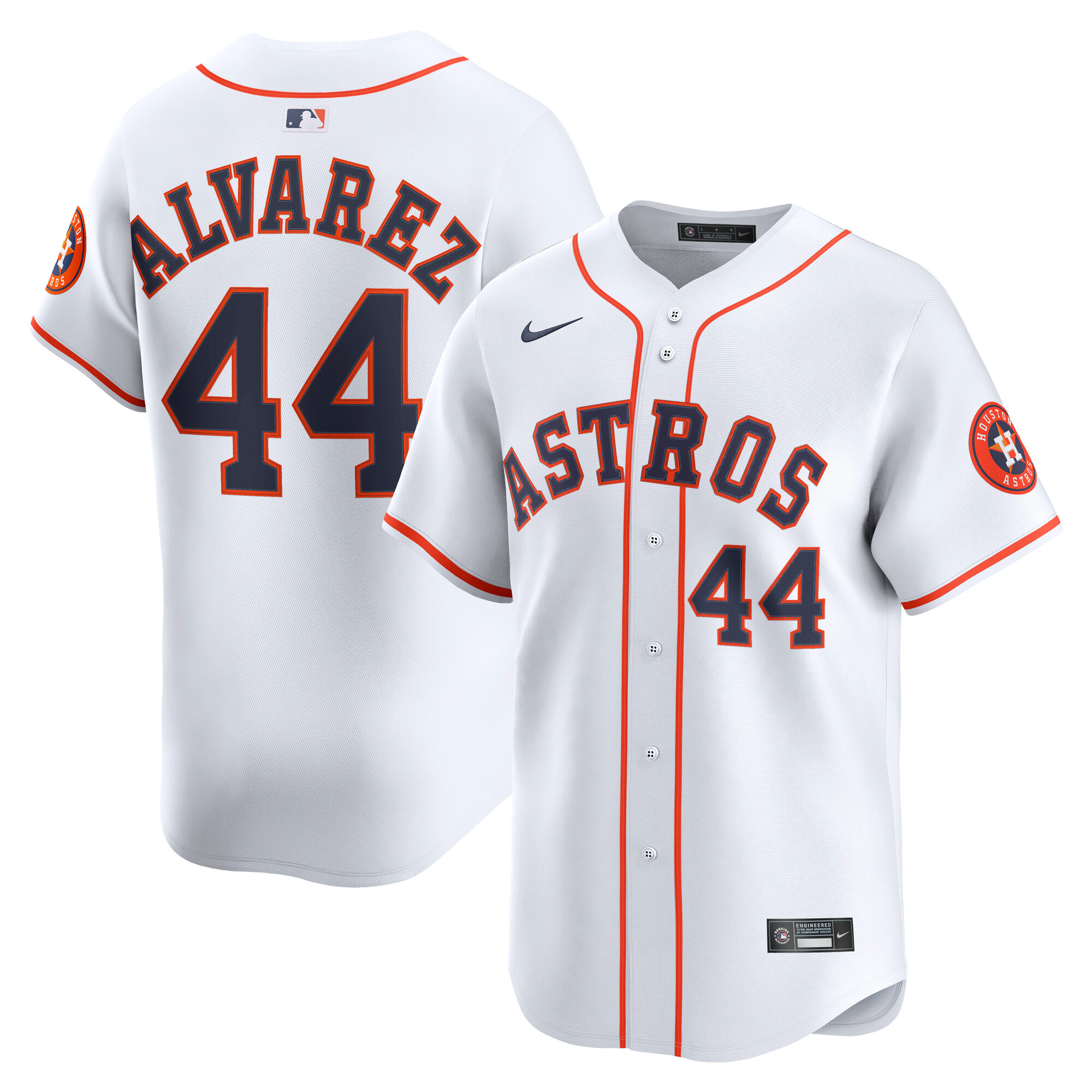 Yordan Alvarez Houston Astros Home Limited Player Jersey - White