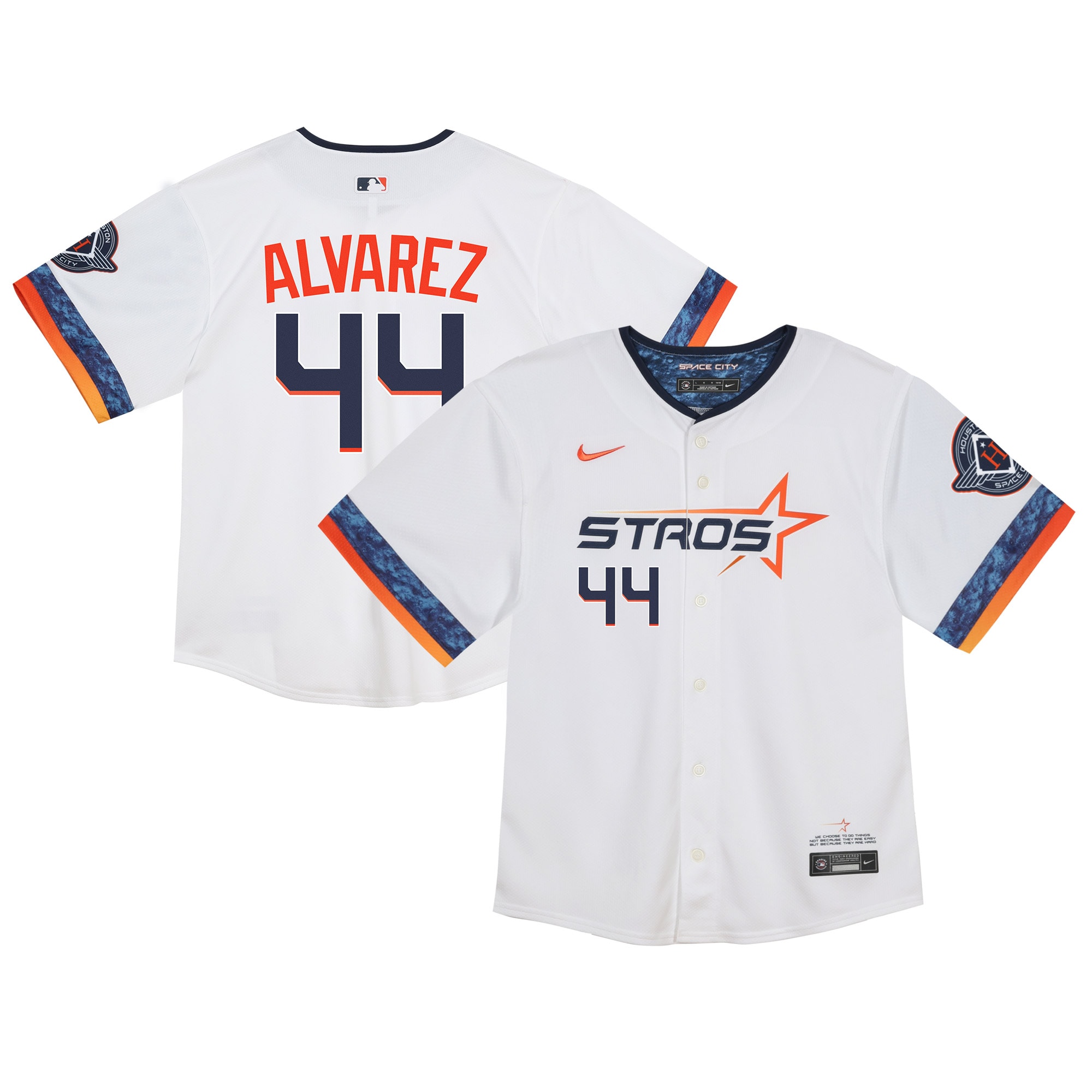 Yordan Alvarez Houston Astros Toddler City Connect 2025 Limited Jersey - White