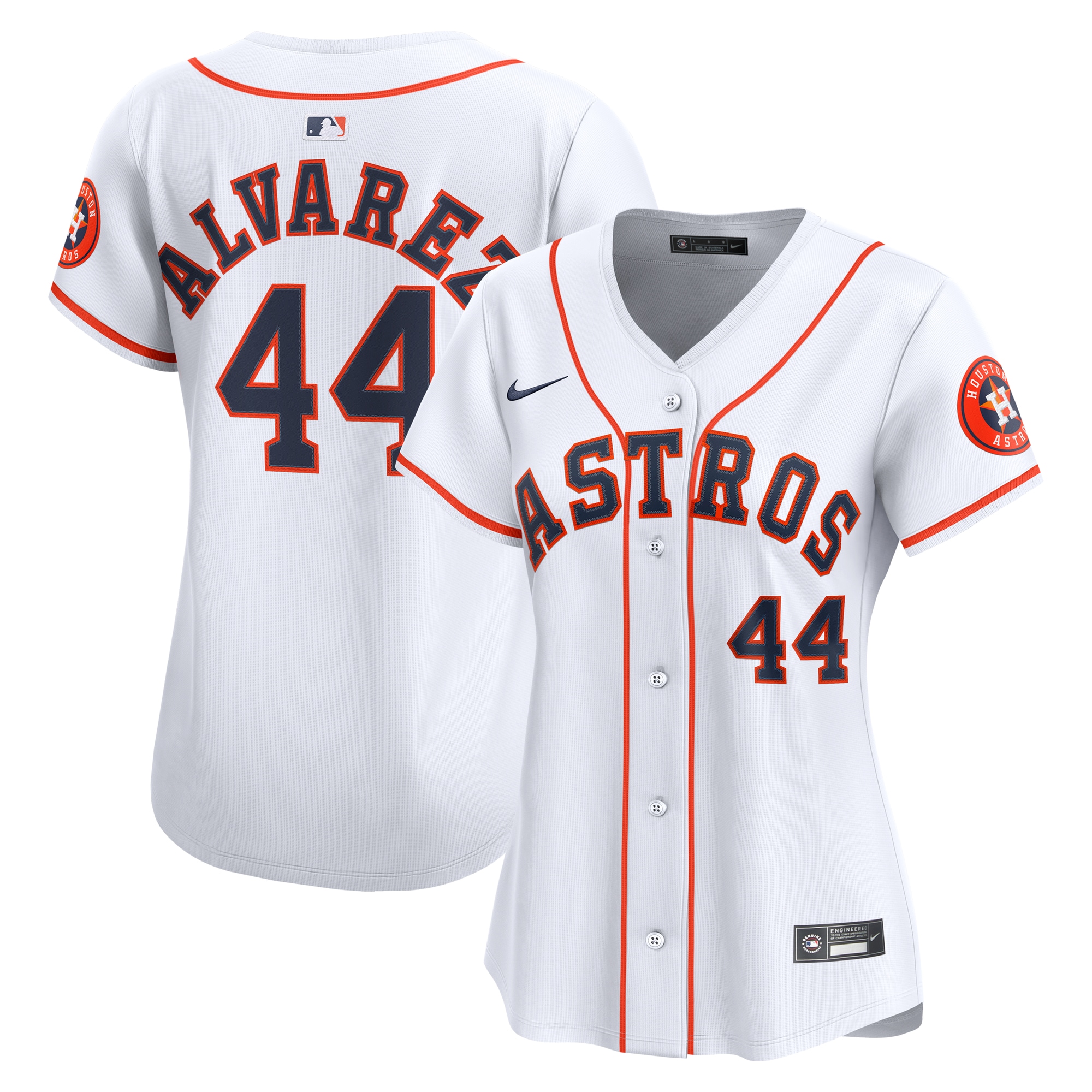 Yordan Alvarez Houston Astros Women's Home Limited Player Jersey - White