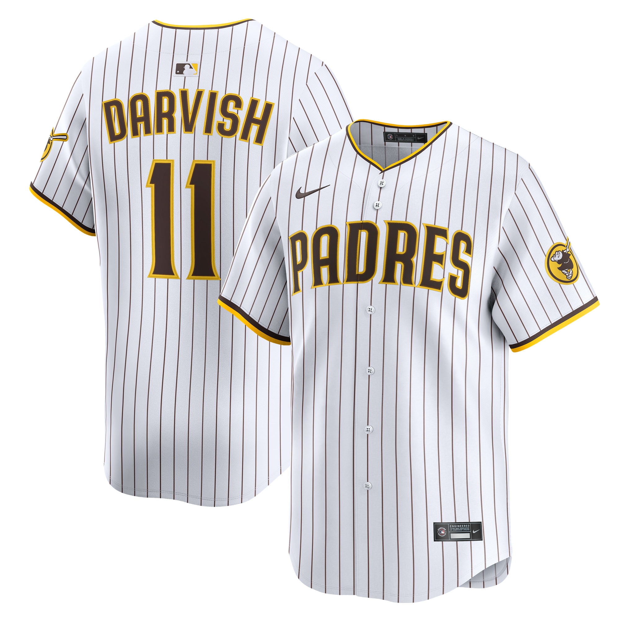 Yu Darvish San Diego Padres Home Limited Player Jersey - White