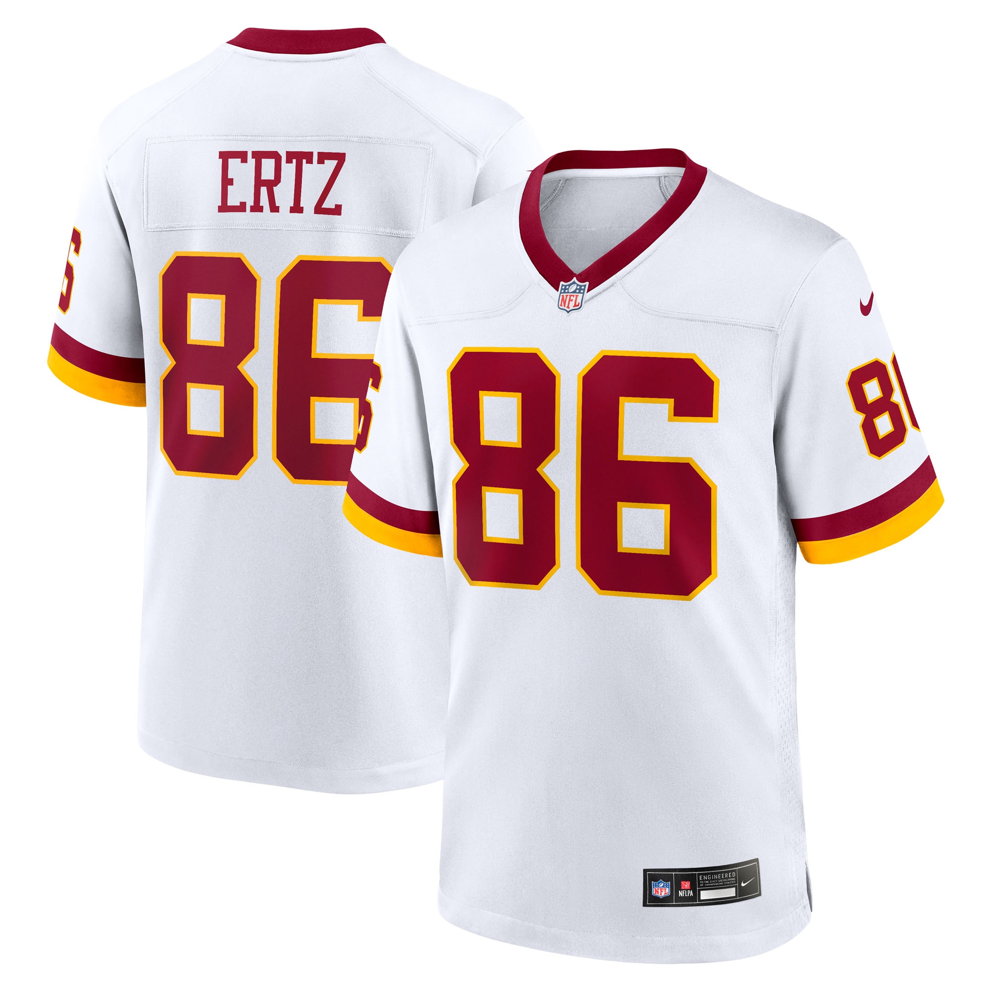 Zach Ertz Washington Commanders Game Super Bowl Era Jersey - White