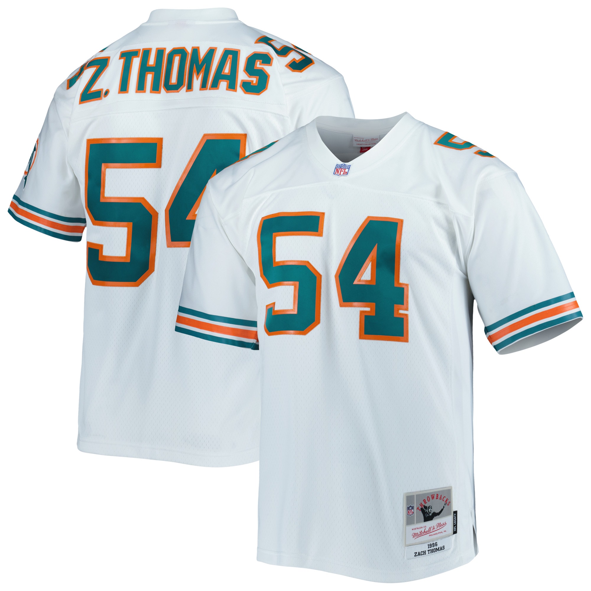 Zach Thomas Miami Dolphins Legacy Jersey