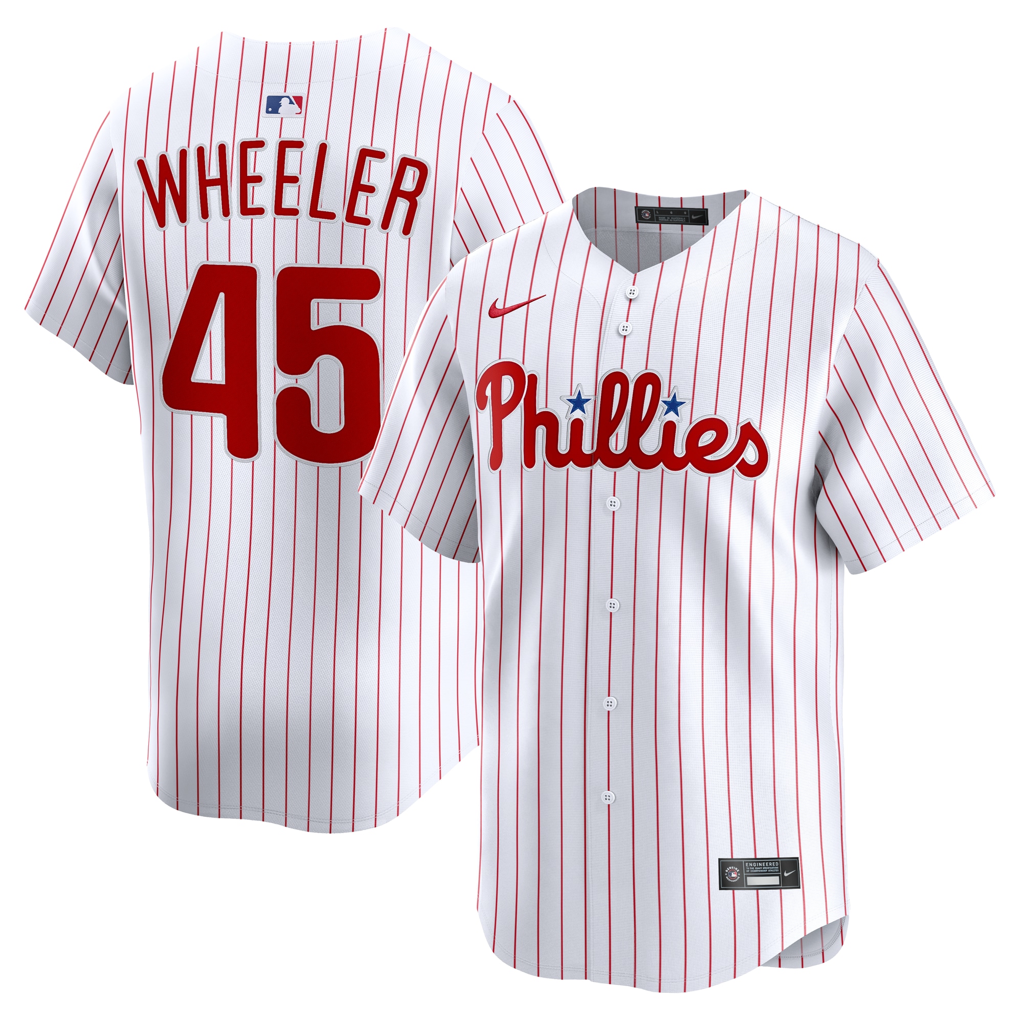 Zack Wheeler Philadelphia Phillies Home Limited Player Jersey - White