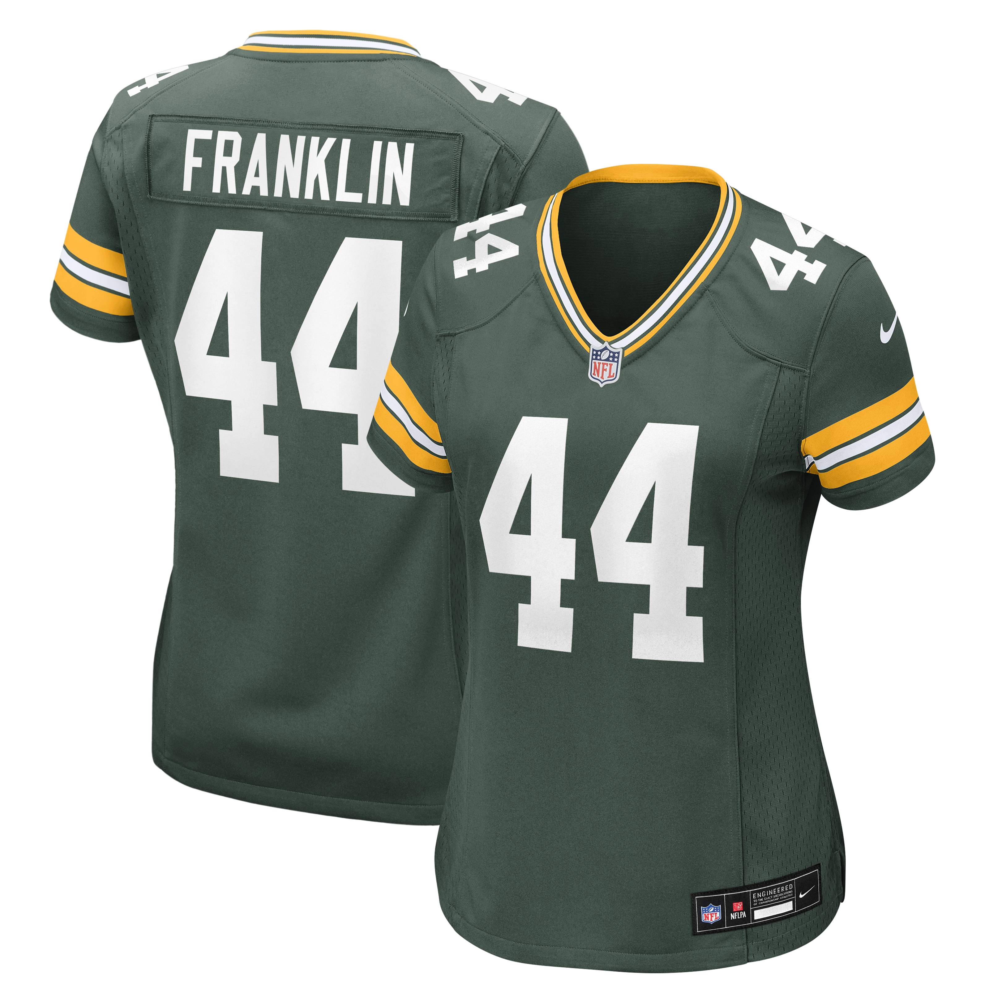 Zaire Franklin Green Bay Packers Women's Team Game Jersey - Green