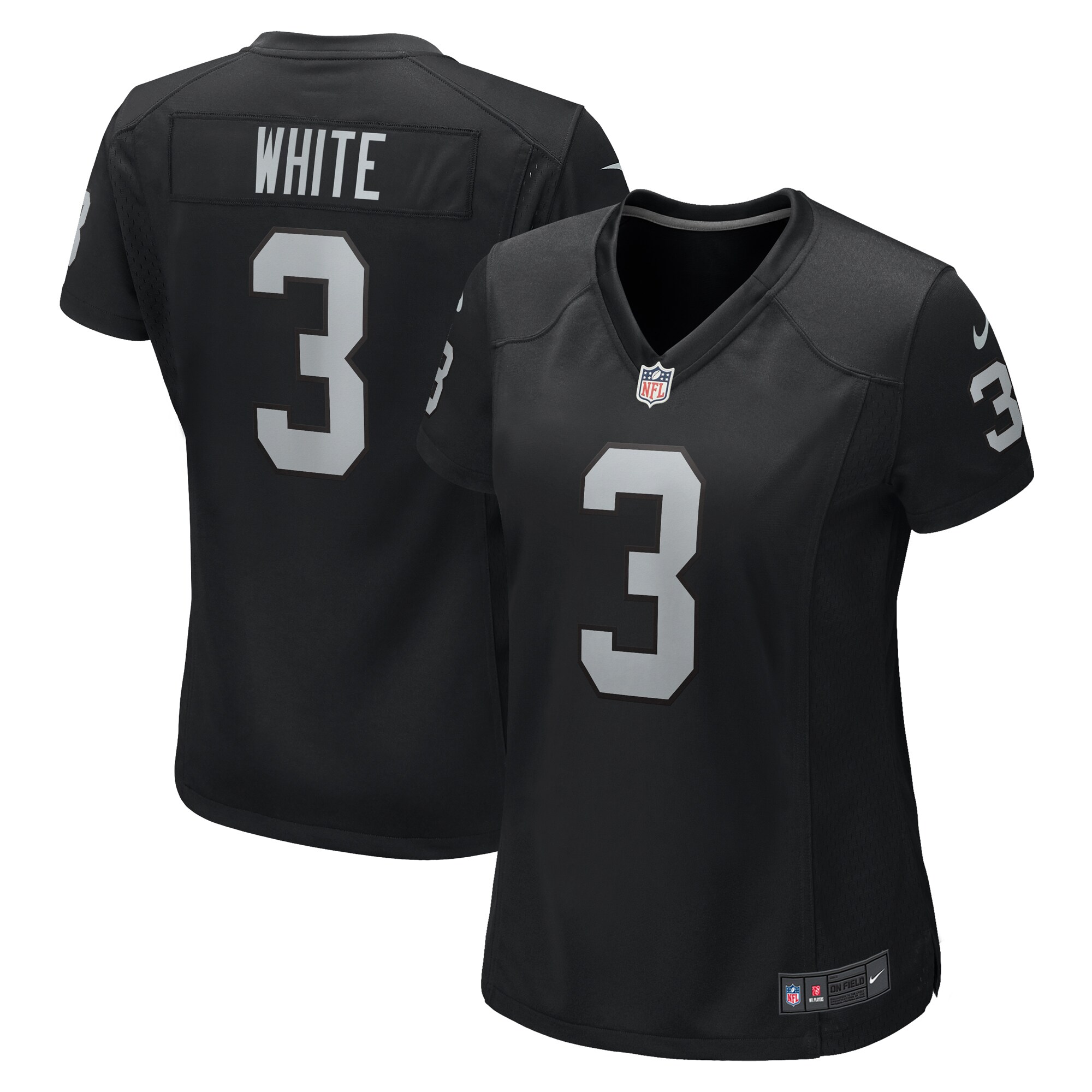 Zamir White Las Vegas Raiders Women's Game Jersey - Black