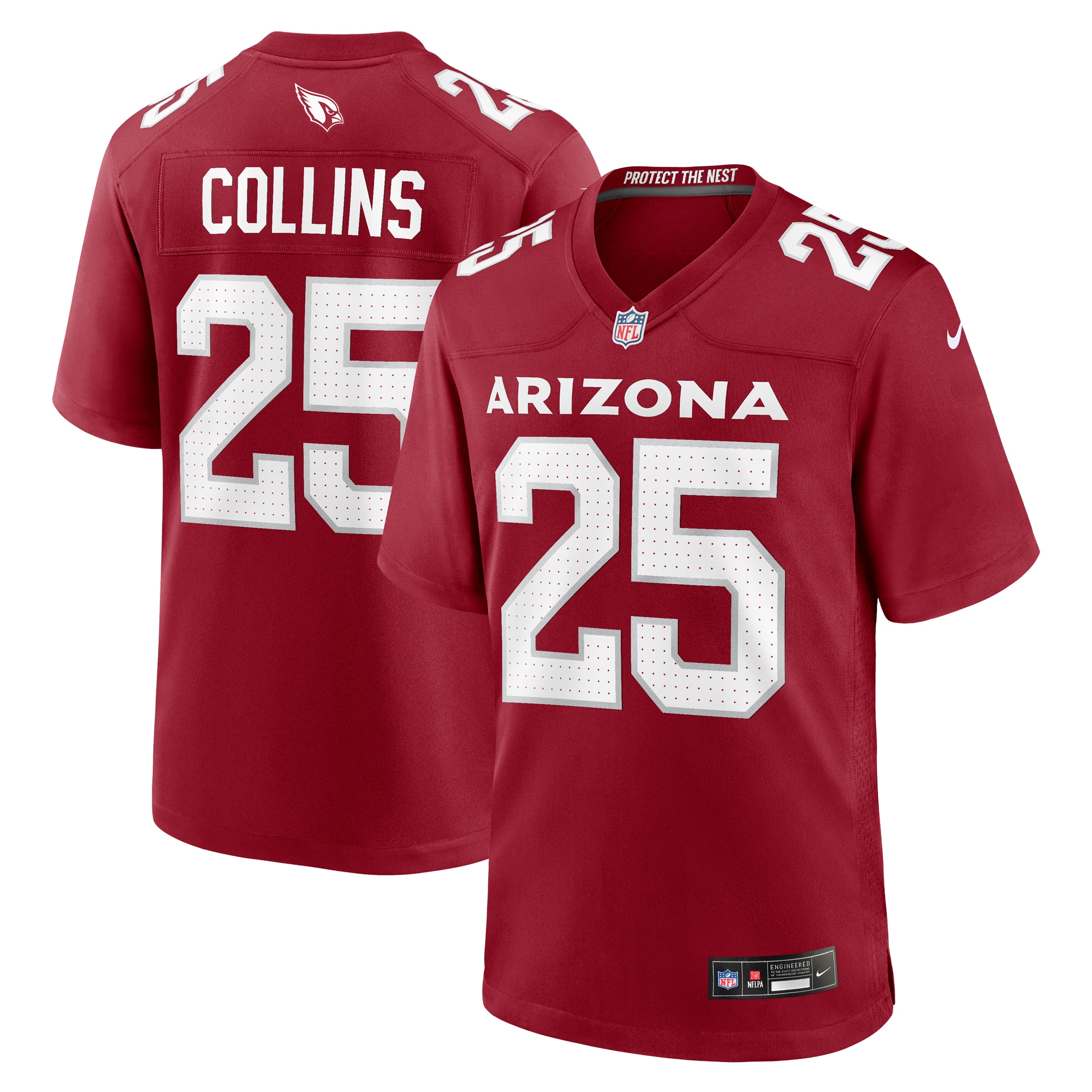 Zaven Collins Arizona Cardinals Home Game Jersey - Cardinal