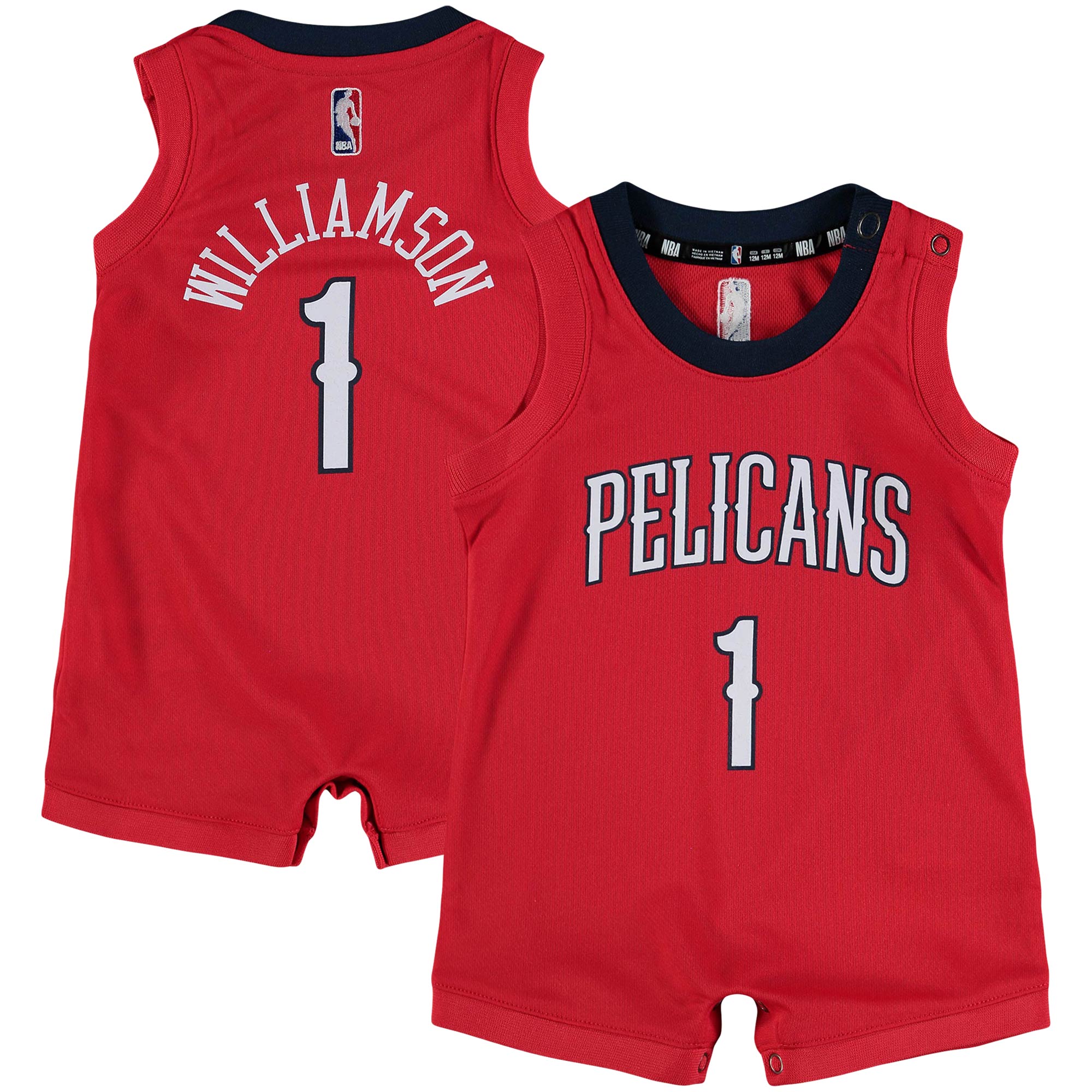 Zion Williamson New Orleans Pelicans Infant Jersey - Red