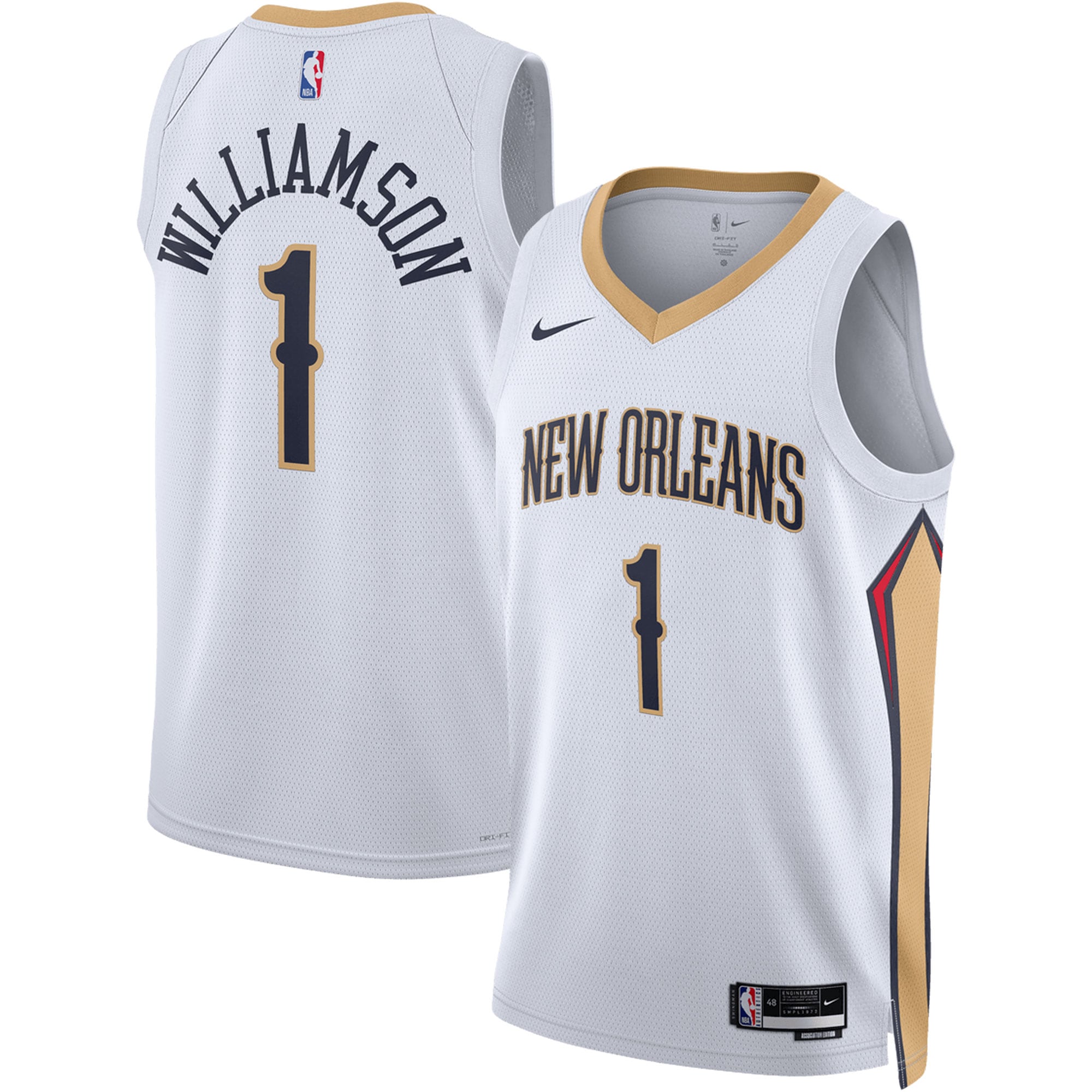Zion Williamson New Orleans Pelicans Unisex Swingman Jersey - Association Edition